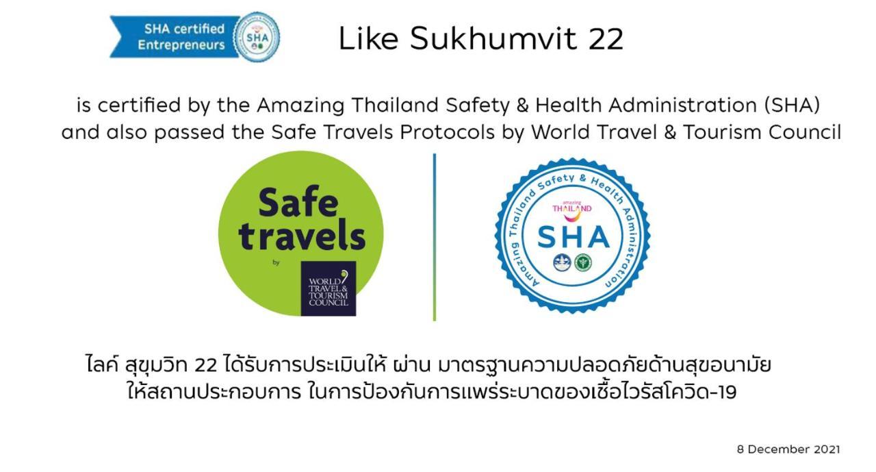 Like Sukhumvit 22 Aparthotel Bangkok Exterior photo